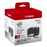Cartuse CANON PGI-1500 XL, Multi Color Black +Cyan +Magenta +Yellow, Originale, Dual Resistant, High Density, XL Ink Tank, Maxify MB2050/2350 Cartuse CANON PGI-1500 XL, Multi Color Black +Cyan +Magenta +Yellow, Originale, Dual Resistant, High Density, XL Ink Tank, Maxify MB2050/2350